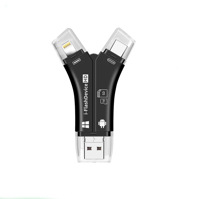 Ciaovie 4 i 1 Smarttelefon Kortleser | Skanto