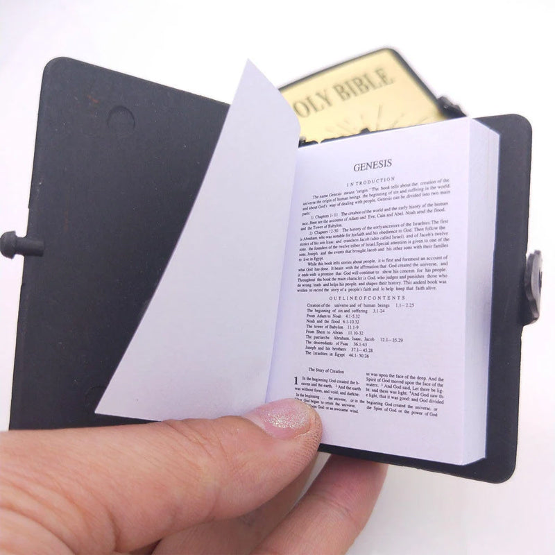 Skanto | Mini Bibel Kors Nøkkelring