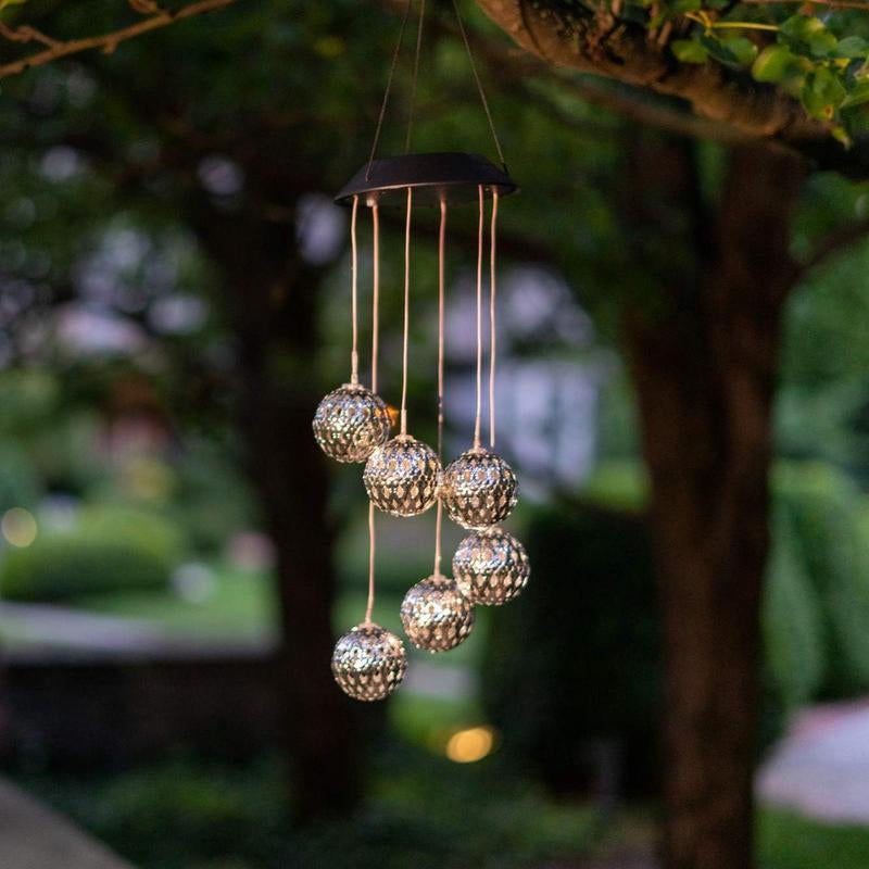 Skanto | Solar Wind Chime Utendørs Lys