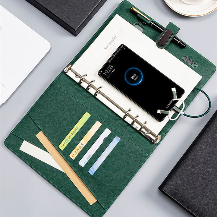 Skanto | Multifunctional Wireless Charging Notebook Powerbook