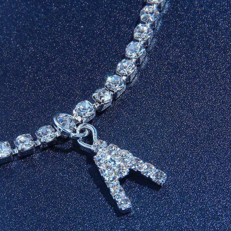 Skanto | Rhinestone Buchstav Ankelbånd