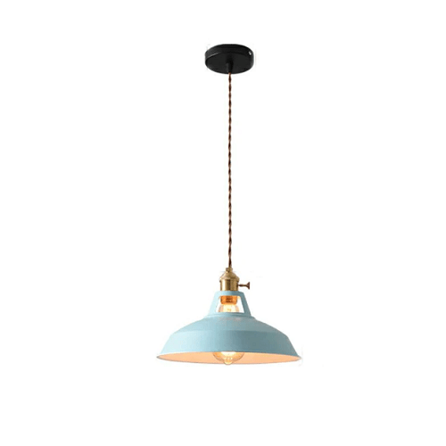 Skanto | Vintage pastell pendellampe - Metallisk eleganse - Myk atmosfære