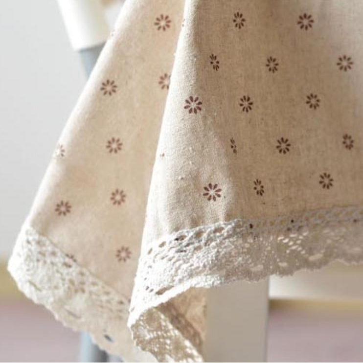 Skanto | Daisy Print Bomull Lin Tablett