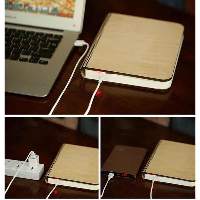 Skanto | BookGlow LED Boklys - Stilfull belysning med en kreativ vri
