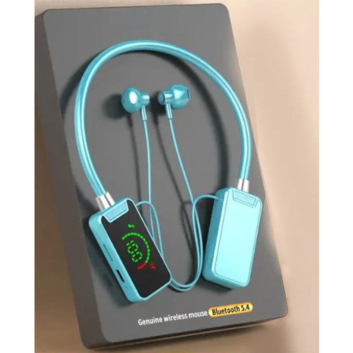 Skanto | Nakkerem Digital Skjerm Bluetooth Hodetelefoner
