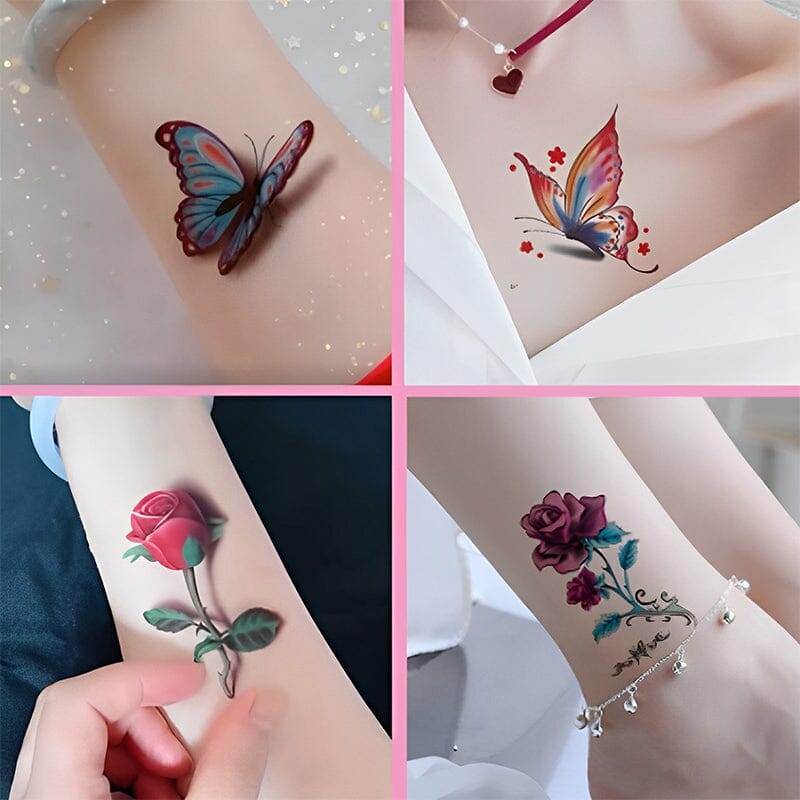 Skanto | 3D Stereo Tatoveringsklistremerke