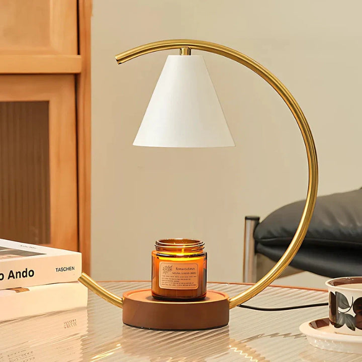 Moon Arc Wax Lamp | Skanto