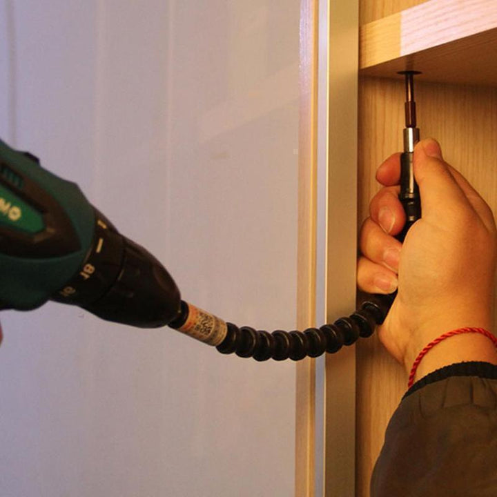 Skanto | Fleksibel bor-forlenger med skrue-borholder