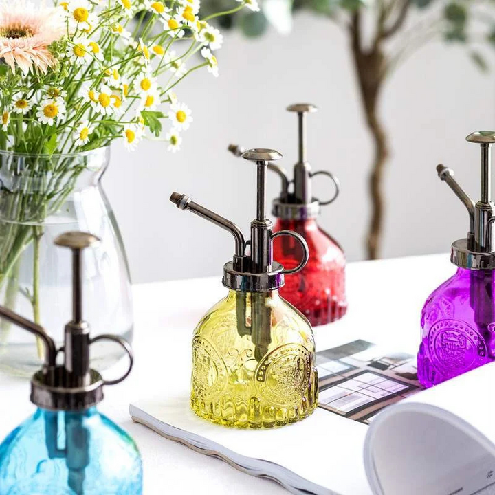 BloomMist Vintage Glass Spray Bottle Skanto