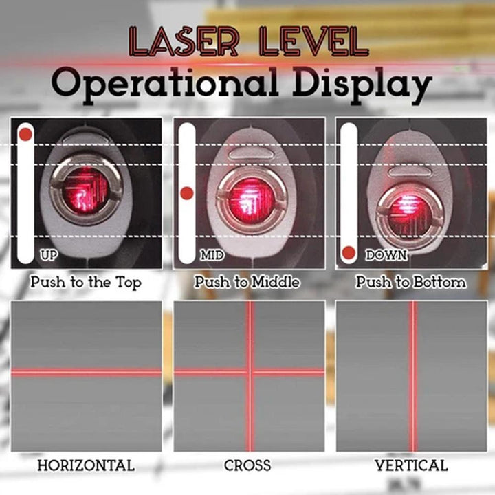 Skanto | Multifunksjonelt Laser Nivelleringsverktøy