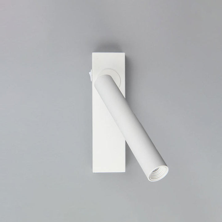 Skanto | LumeFocus Rek rektangulær LED Vegglampe | Justerbar Vinkel | Minimalistisk Design | Leselampe | Varmt Lys