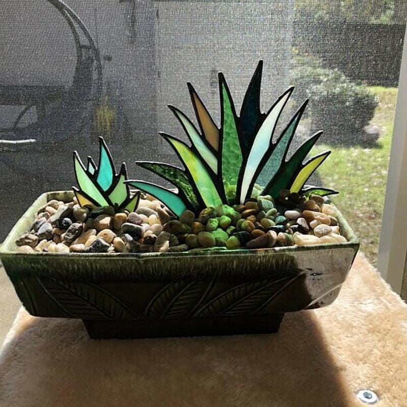 Skanto | Mini Pottede Planter Dekorasjon Hage Ornamenter