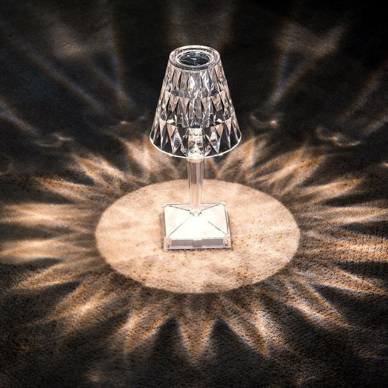 Krystallampe med berøringskontroll - LumeCrystal | Skanto