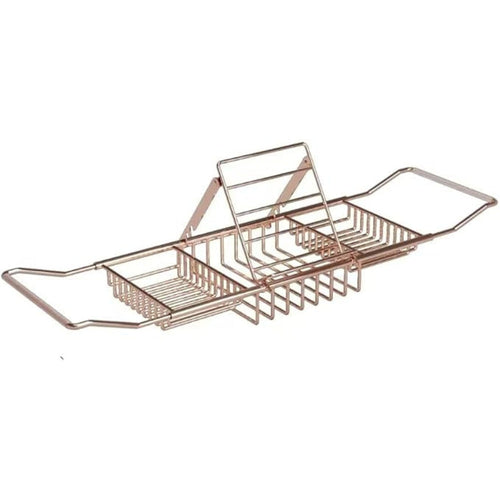Skanto | Justerbar Badekar Caddy Tray i Rustfritt Stål