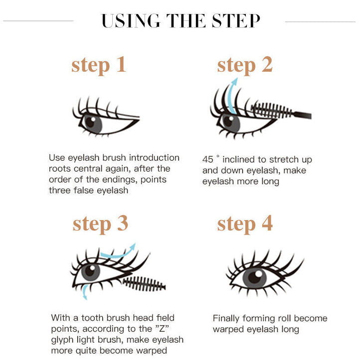 Skanto | 4D LIQUID LASH EXTENSIONS MASCARA FARGE