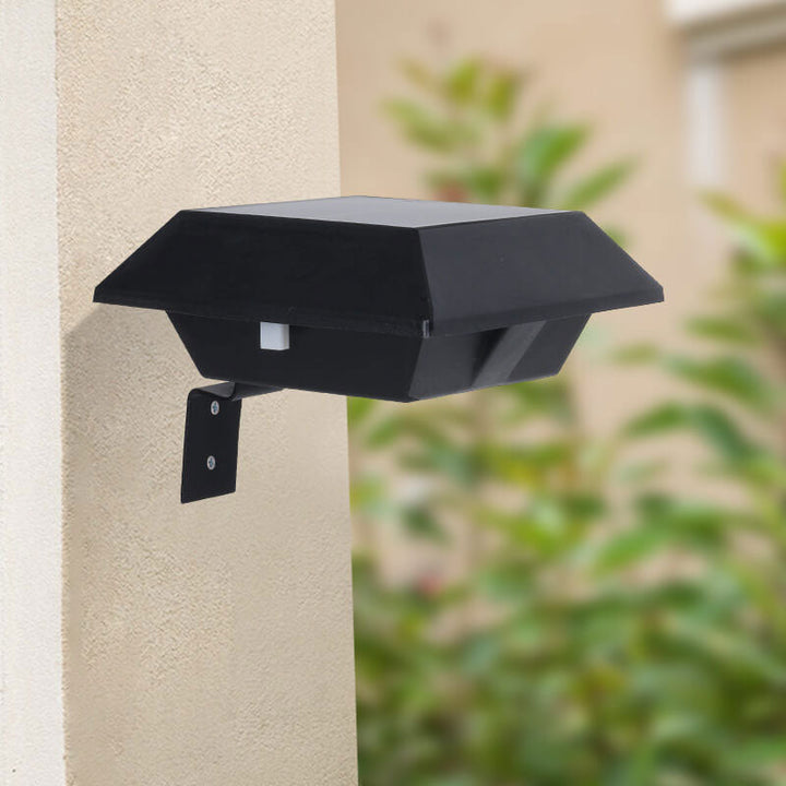 Skanto | Solar UFO-formet design gjerde lys LED utendørs vegglampe