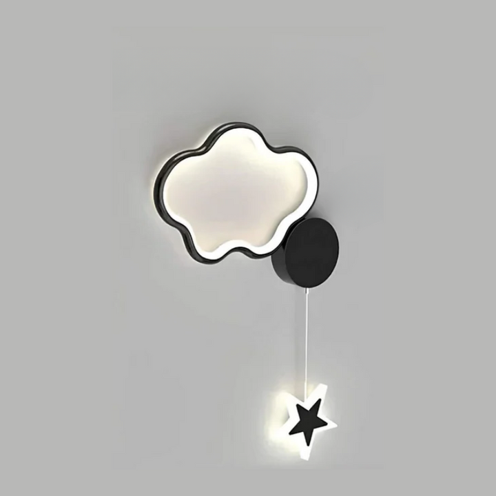 Skanto | DreamLight | Magisk Vegglampe med Skyer, Stjerner og Måne