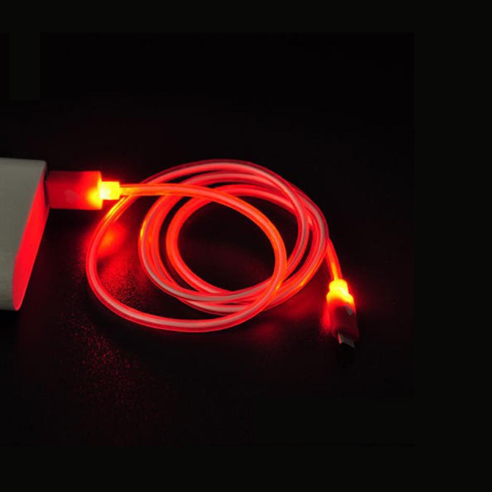 Skanto | LED USB-kabel - LED Flytende Synlig Lys Opp Luminescent Smart Lading