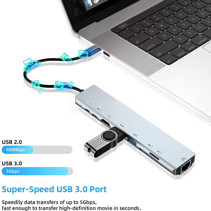 8 I 1 Universal Docking Station | Skanto