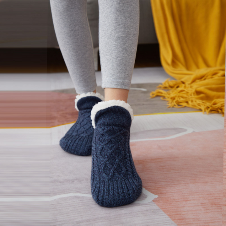 Skanto | V hals Cozy Sokker Tøfler