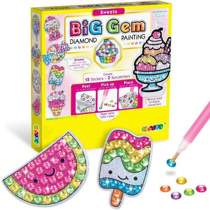 Skanto | Store Edle Diamant Maleri Klistermerker for Barn