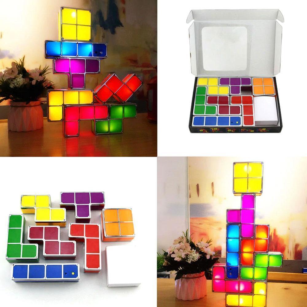 Tetris Stable LED Nattlys | Skanto