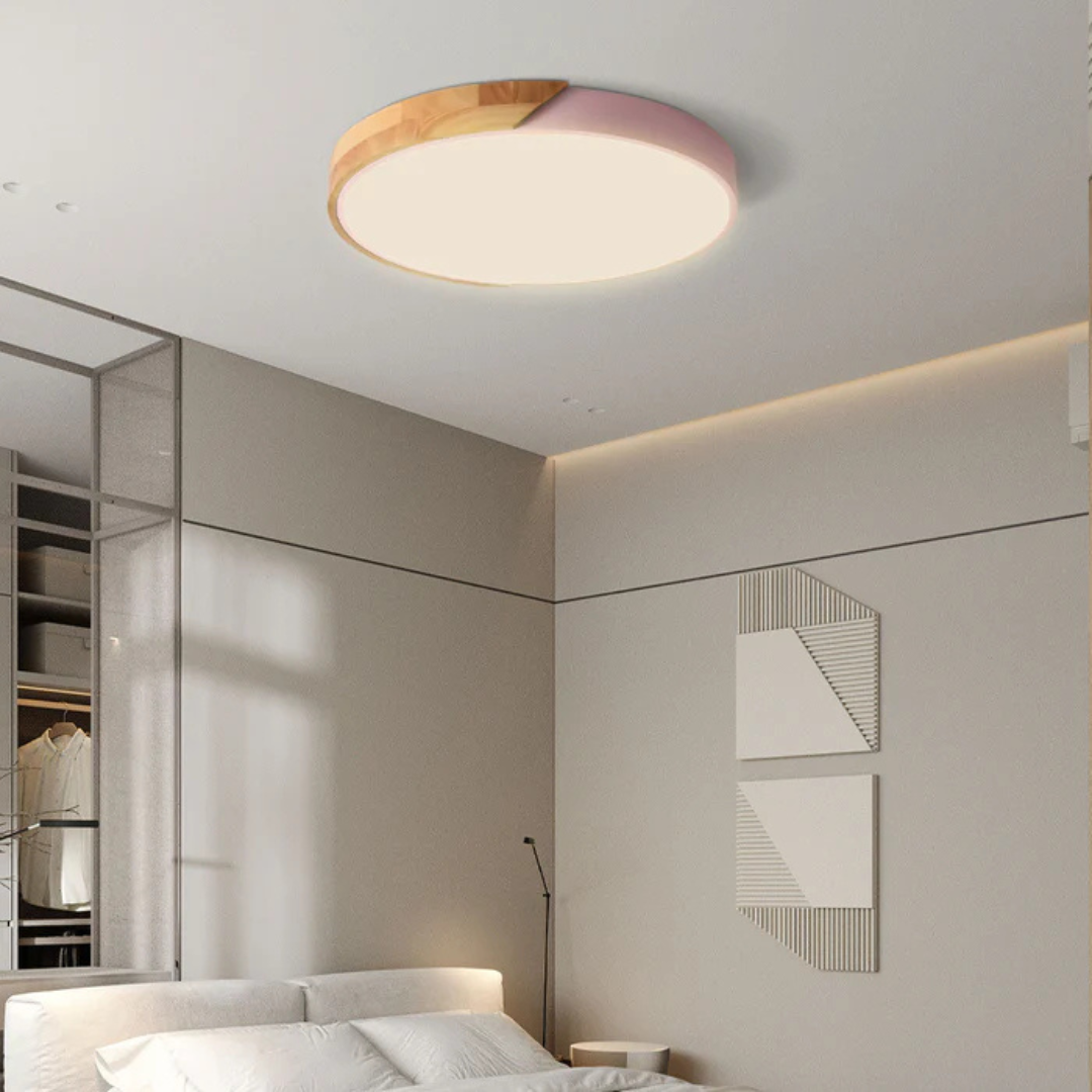 Skanto | Delos – Skandinavisk Tre LED Taklampe | Moderne Energi-Effektiv Innendørs Belysning