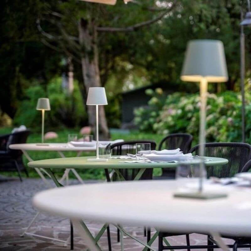 Moderne Oppladbar LED Trådløs Bordlampe | Skanto