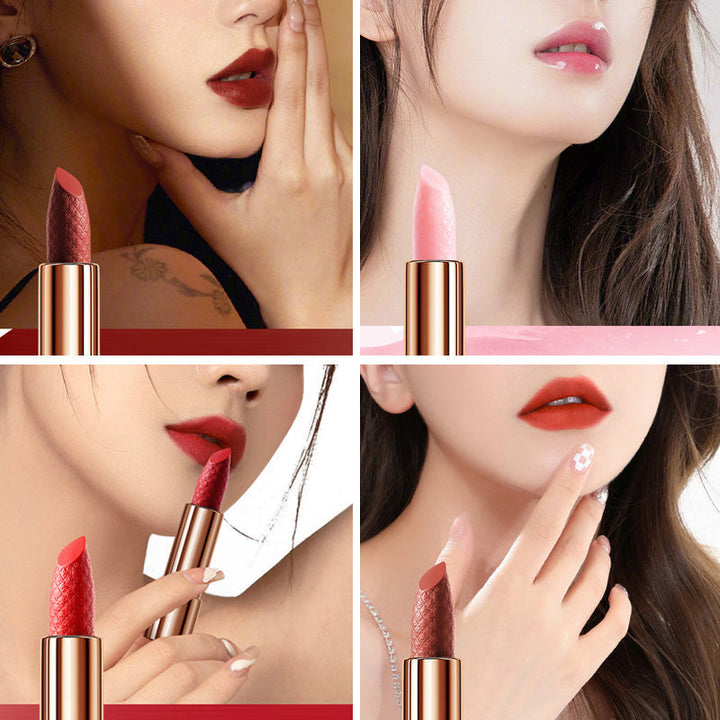 Lipstick Set Velvet Matte med Glamour Kjede Håndveske | Skanto