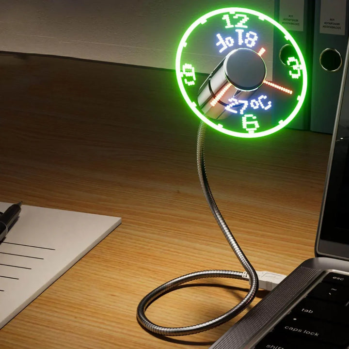 Skanto | TimeGlow Klokke Vifte