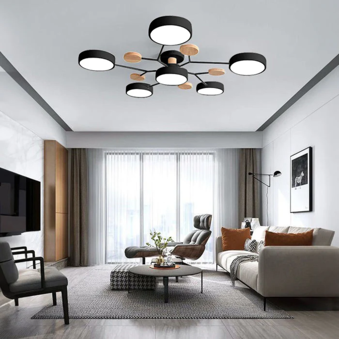 Skanto | Moderne Runde LED-panellys