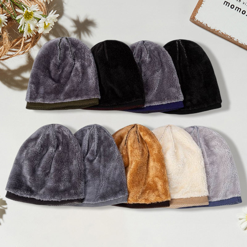 Skanto | Vinter Utendørs Fleece Strikket Lue