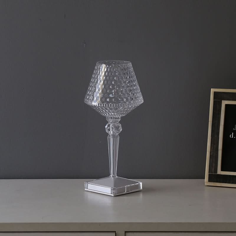 Skanto | Oppladbar Krystall Lampeskjerm Berørings LED Lampe