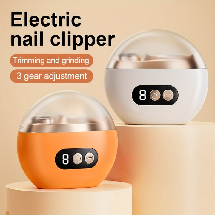 Elektrisk negleklipper med fil | Skanto
