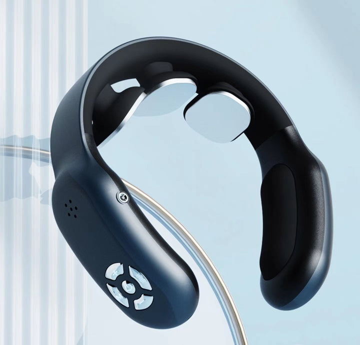Skanto | Pulse Neck Massager - Heated, Remote-Controlled Cervical Relief