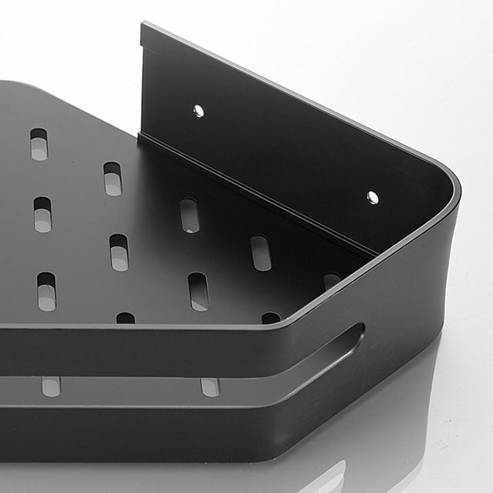 Moderne baderomssett med 2/3 deler, rustfritt stål, trekantet baderomshylle laget av aluminium