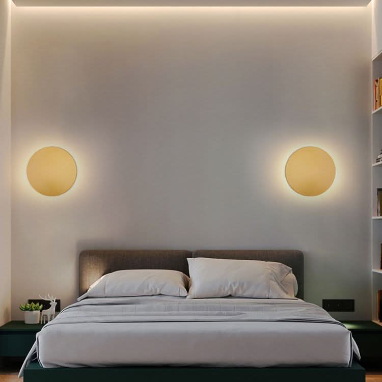 Skanto | GlowNight Metall Rund LED Vegglampe