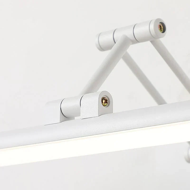 Edge Minimalistisk LED Vegglampe Svart/Hvit | Moderne Design for Bad & Innendørs Rom | Metall & Akryl | Skanto
