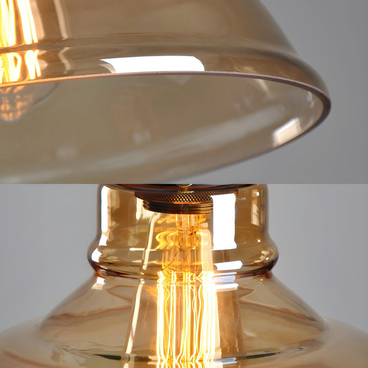 UrbanVibe Light – Pendellampe laget av amerikansk vintageglass