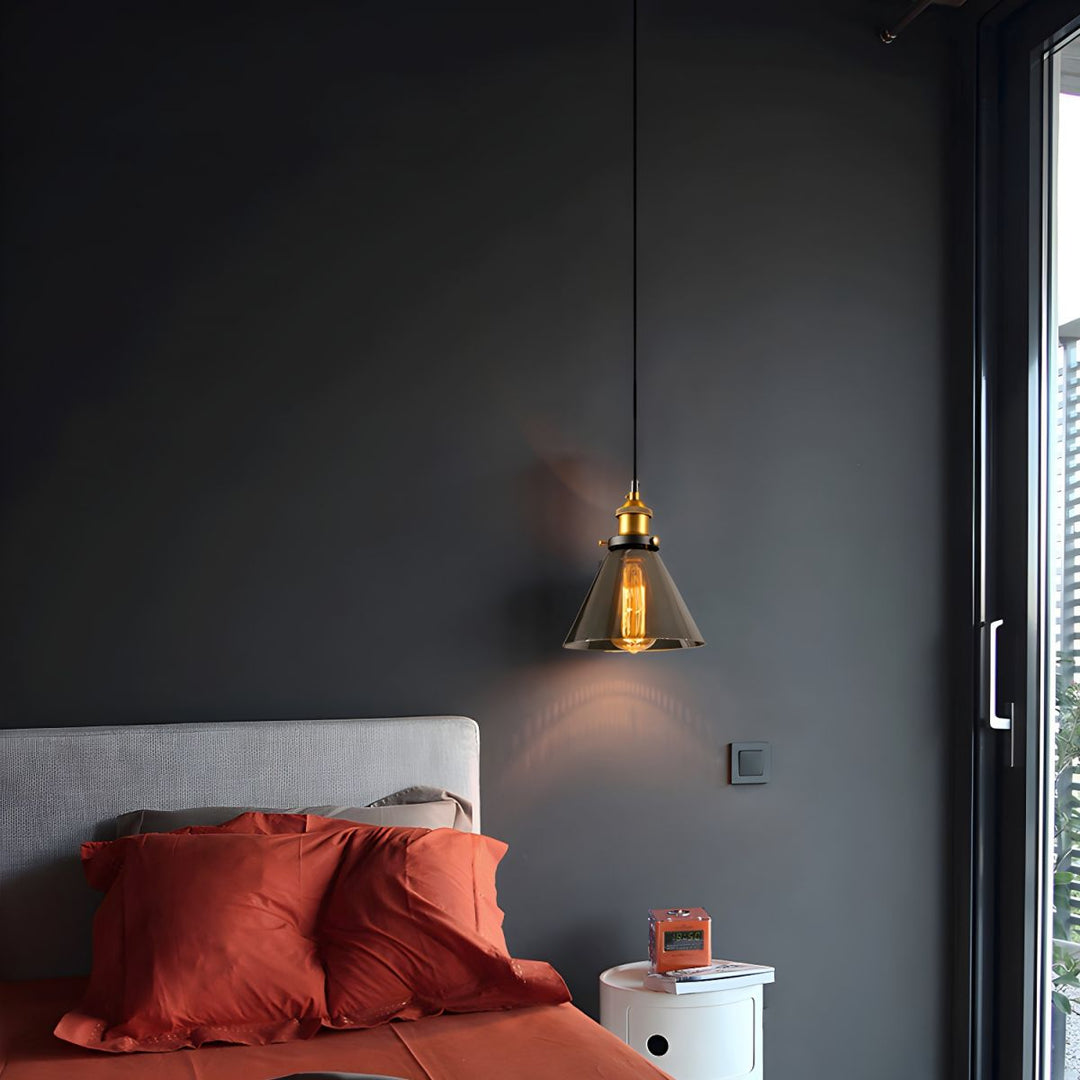 UrbanVibe Light – Pendellampe laget av amerikansk vintageglass