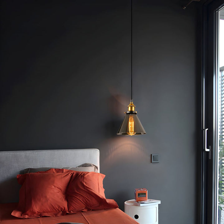 UrbanVibe Light – Pendellampe laget av amerikansk vintageglass