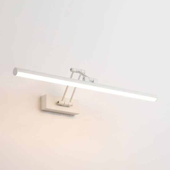 Edge Minimalistisk LED Vegglampe Svart/Hvit | Moderne Design for Bad & Innendørs Rom | Metall & Akryl | Skanto