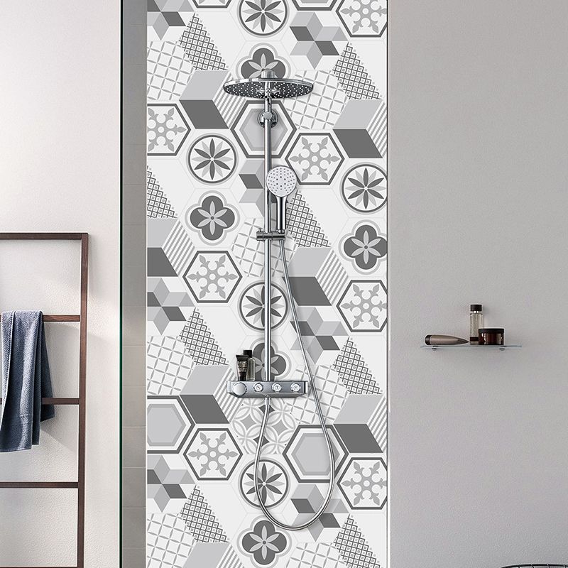 Sekskantet mosaikkflistapet for selvklebende og avtakbare bakveggfliser