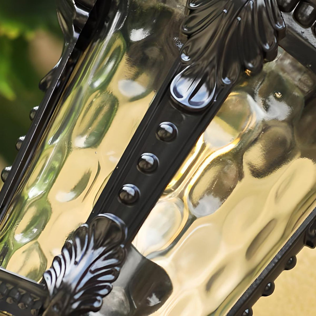 Skanto | Utendørs Vintage Glass Vegg Lantern Lys