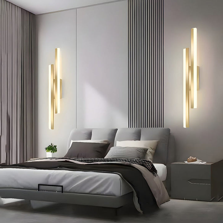 Skanto | LED-Wandleuchte | Modernes Design aus Acryl und Metall