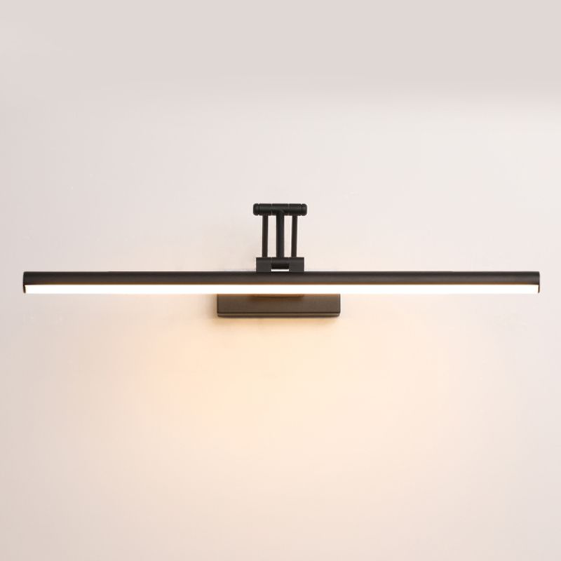 Minimalistisk LED Vegglampe Svart/Hvit – Modern Metallampe for Bad og Innendørs Bruk | Skanto