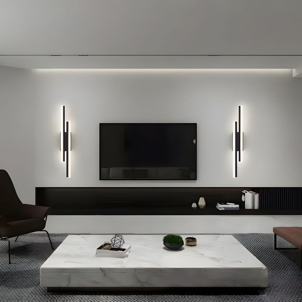 Skanto | LED-Wandleuchte | Modernes Design aus Acryl und Metall