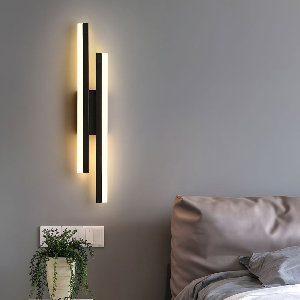 Skanto | LED-Wandleuchte | Modernes Design aus Acryl und Metall