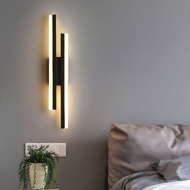 Skanto | LED-Wandleuchte | Modernes Design aus Acryl und Metall