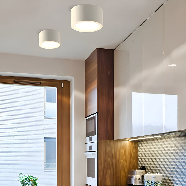 Moderne LED-taklampe – rund form og varmt LED-lys | Koselig belysning for ethvert rom